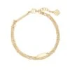 Fern Multi Strand Bracelet In Gold -Jewelry Shop kendra scott fern multi strand bracelet gold white cz 00 lg