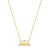 Folds Of Honor 14k Gold Pendant Necklace In White Diamond 2 Folds Of Honor 14k Gold Pendant Necklace In White Diamond -Jewelry Shop kendra scott fine folds of honor necklace 18k gold wt diamond 00 lg