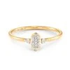 Marisa 14k Yellow Gold Band Ring In White Diamond -Jewelry Shop kendra scott fine marisa band ring 14k yellow gold white diamond 00 lg
