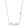 Florida Pendant Necklace In Sterling Silver -Jewelry Shop kendra scott florida pendant necklace sterling silver 00 lg