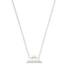 Folds Of Honor Pendant Necklace In Silver -Jewelry Shop kendra scott folds of honor pendant necklace rhodium silver 00 lg