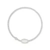 Grayson Silver Stretch Bracelet In Ivory Mother-of-Pearl -Jewelry Shop kendra scott grayson stretch bracelet bracelet rhodium brass ivory 00 lg