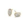 Marisa Stud Earrings In White Diamond And 14k Yellow Gold 2 Marisa Stud Earrings In White Diamond And 14k Yellow Gold -Jewelry Shop kendra scott gypsy diamond stud earrings in 14k yellow gold 00 default lg