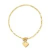 Heart Padlock Chain Bracelet In 18k Gold Vermeil 1 Heart Padlock Chain Bracelet In 18k Gold Vermeil -Jewelry Shop kendra scott heart padlock chain bracelet 18k gold vermeil 00