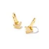 Heart Padlock Huggie Earrings In 18k Gold Vermeil -Jewelry Shop kendra scott heart padlock huggie earrings 18k gold vermeil 00