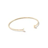 Isabella 14k Yellow Cuff Bracelet In White Diamond -Jewelry Shop kendra scott isabella cuff bracelet 14k yellow gold white diamond 00