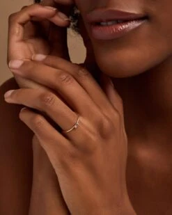 Isabella 14k White Gold Band Ring In White Diamond -Jewelry Shop kendra scott isabella fine ring yellow 14kgold diamond 02 lg