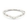 Jaclyn 14k White Gold Band Ring In White Diamond -Jewelry Shop kendra scott jaclyn band ring 14k white gold 00 lg