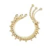 Kassie Set Of 3 Chain Bracelets In Gold -Jewelry Shop kendra scott kassie set of 3 chain bracelet gold 00