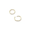 Keeley 13mm Huggie Earrings In 18k Gold Vermeil -Jewelry Shop kendra scott keeley 13mm huggie earrings 18k yellow gold vermeil 01