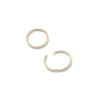 Keeley 16mm Huggie Earrings In 18k Gold Vermeil -Jewelry Shop kendra scott keeley 16mm huggie earrings 18k yellow gold vermeil 01