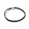 Kenneth Oxidized Sterling Silver Corded Bracelet In Black 1 Kenneth Oxidized Sterling Silver Corded Bracelet In Black -Jewelry Shop kendra scott kenneth corded bracelet oxidized sterling silver paracord black 00