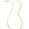 Large Serpentine Chain Necklace In 18k Gold Vermeil 2 Large Serpentine Chain Necklace In 18k Gold Vermeil -Jewelry Shop kendra scott large serpentine chain necklace 18k yellow gold vermeil 00