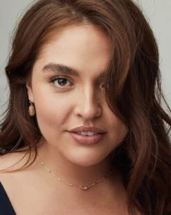 Lee Gold Drop Earrings In White Kyocera Opal -Jewelry Shop kendra scott lee earring rosegold rosegolddrusy 01 lg 1