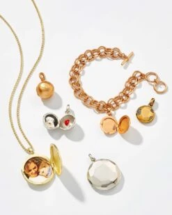 Pave Locket Charm In Vintage Silver -Jewelry Shop kendra scott locket charms with images lg