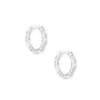 Maggie Huggie Earrings In Silver Filigree 2 Maggie Huggie Earrings In Silver Filigree -Jewelry Shop kendra scott maggie huggie earring silver filigree lg 01