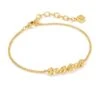 Mama Script Bracelet In Gold -Jewelry Shop kendra scott mama script bracelet gold 00