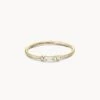 Maria 14k Yellow Gold Band Ring In White Diamond -Jewelry Shop kendra scott maria band ring 14k yellow gold white diamond 00