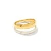 Meg Double Band Ring In Mixed Metal -Jewelry Shop kendra scott meg double band ring two tone 00