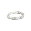 Melanie 14k White Gold Band Ring In White Diamond -Jewelry Shop kendra scott melanie band ring 14k white gold white diamond 00