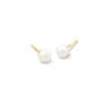 Michelle Pearl 14k Yellow Gold Stud Earrings In White Pearl 2 Michelle Pearl 14k Yellow Gold Stud Earrings In White Pearl -Jewelry Shop kendra scott michelle pearl stud earrings 14k yellow gold white pearl 00