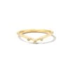 Noelle 14k Yellow Gold Band Ring In White Diamond 2 Noelle 14k Yellow Gold Band Ring In White Diamond -Jewelry Shop kendra scott noelle band ring 14k yellow gold white diamond 00