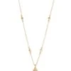 Nola Gold Pendant Necklace In Iridescent Drusy -Jewelry Shop kendra scott nola short pendant necklace gold iridescent drusy 00 lg