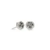 Nola Silver Stud Earrings In Platinum Drusy -Jewelry Shop kendra scott nola stud earring rhodium platinum drusy 00 lg