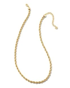 Olivia Chain Necklace In Gold