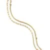 Olivia Set Of 2 Bracelets In Gold -Jewelry Shop kendra scott olivia set of 2 bracelets gold 00