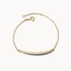 Ott 14k Yellow Gold Delicate Bracelet In White Diamond -Jewelry Shop kendra scott ott delicate bracelet 14k yellow gold wt diamond 01 lg