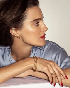 Phoenix Ear Climber Earrings In Vintage Gold -Jewelry Shop kendra scott phoenix ear climber vintage gold 02 lg