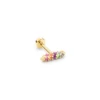 Remi 14k Yellow Gold Mini Single Stud Earring In Multicolor -Jewelry Shop kendra scott remi mini stud 14k gold multicolor 00 lg