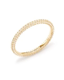 Remi 14k Yellow Gold Band Ring In White Diamonds -Jewelry Shop kendra scott remi ring yellow gold white diamond a 01 lg