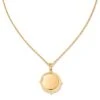 Sage Metal Pendant Necklace In 18k Gold Vermeil -Jewelry Shop kendra scott sage metal pendant necklace 18k gold vermeil 00