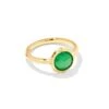 Sage 18k Gold Vermeil Statement Ring In Chrysoprase -Jewelry Shop kendra scott sage statement ring 18k gold vermeil chrysoprase 00