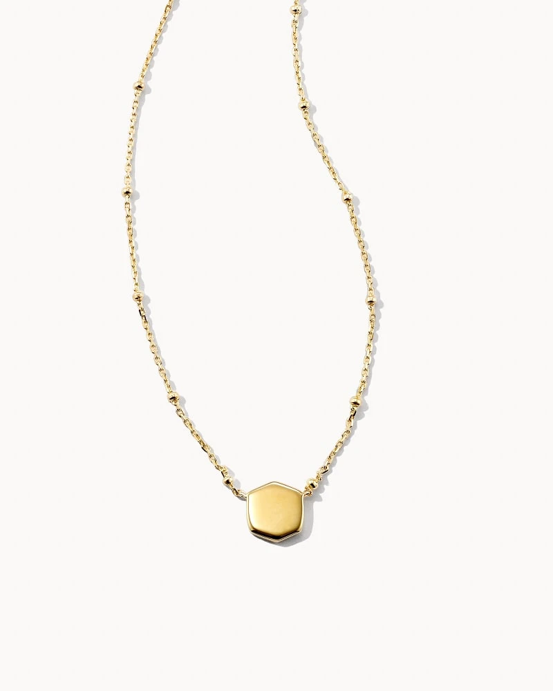 Davis Satellite Pendant Necklace In 18k Gold Vermeil 3 Davis Satellite Pendant Necklace In 18k Gold Vermeil