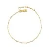 Single Satellite Chain Bracelet In Sterling Silver & 18k Yellow Gold Vermeil -Jewelry Shop kendra scott single satellite chain bracelet 18k yellow gold vermeil sterling silver plated beads 00