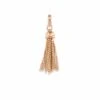 Small Tassel Charm In Rose Gold -Jewelry Shop kendra scott small tassel charm rose gold 00 lg