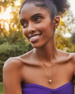 Sun & Moon Charm 18k Gold Vermeil -Jewelry Shop kendra scott sun and moon charm gold vermeil 00 1