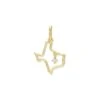 Texas 18k Gold Vermeil Charm In White Diamond -Jewelry Shop kendra scott texas charm gold vermeil white diamond 00 lg