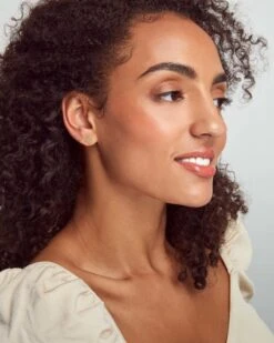 Texas Stud Earrings In 18k Gold Vermeil -Jewelry Shop kendra scott texas stud earing 18k yellow gold vermeil 03 lg