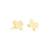 Texas Stud Earrings In 18k Gold Vermeil -Jewelry Shop kendra scott texas stud earrings earring 18k yellow gold vermeil 00 lg
