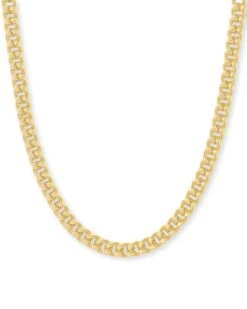 Vincent Chain Necklace In Gold