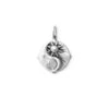 Sun & Moon Charm In Oxidized Sterling Silver -Jewelry Shop kenra scott sun and moon charm oxidized silver 00 lg
